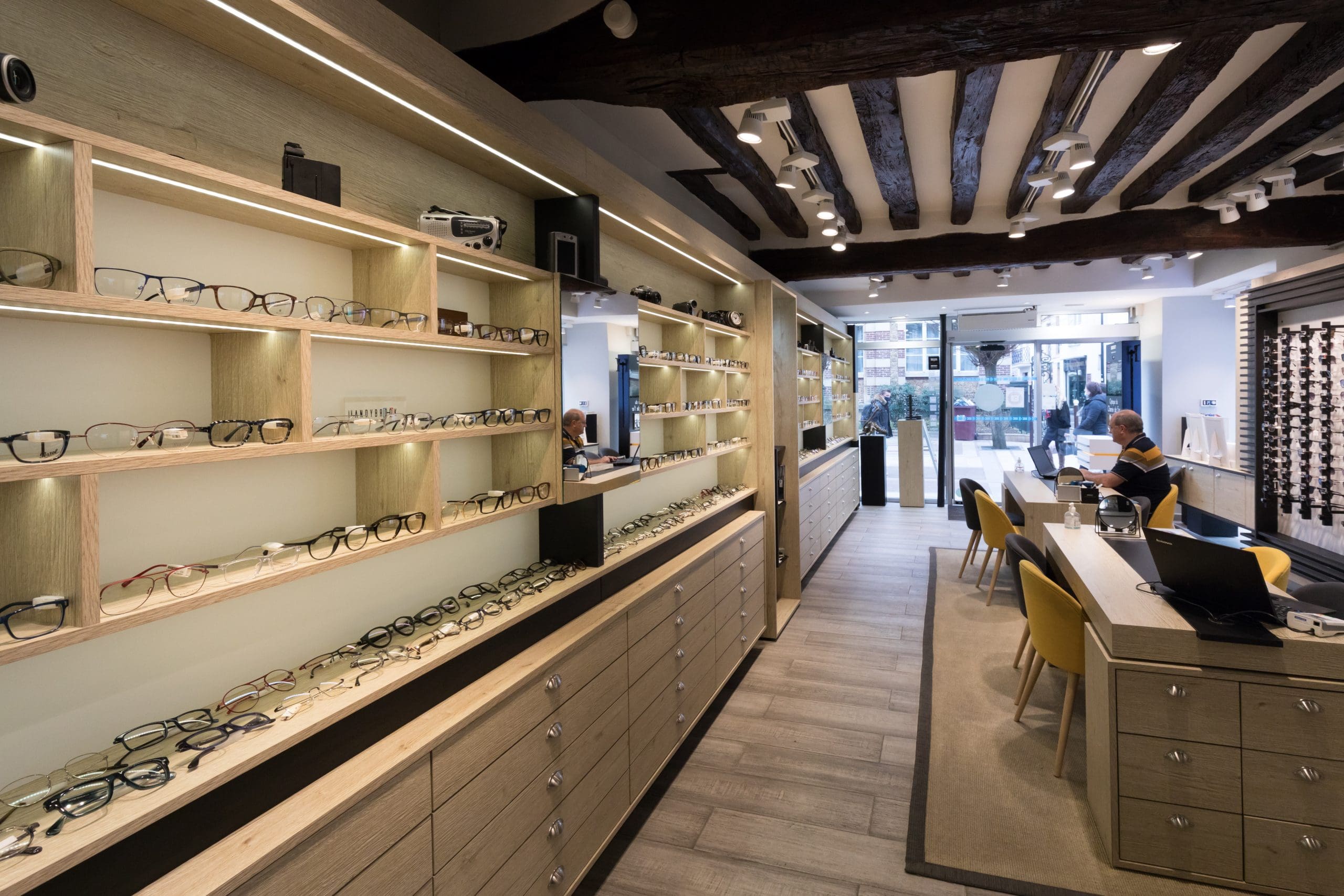 Photo intérieur de la boutique d'Optique Chemin De Fer