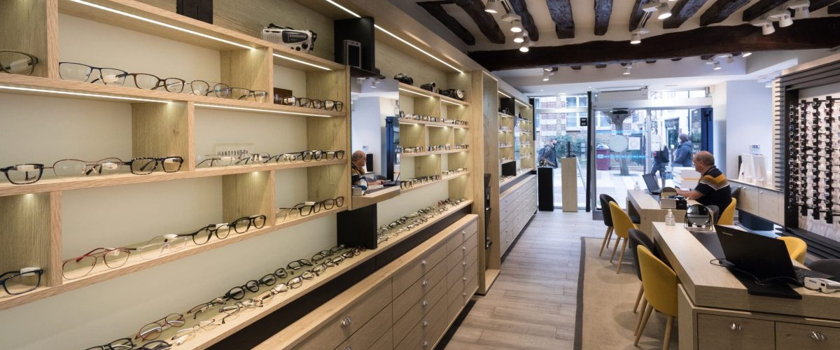 Photo intérieur de la boutique d'Optique Chemin De Fer